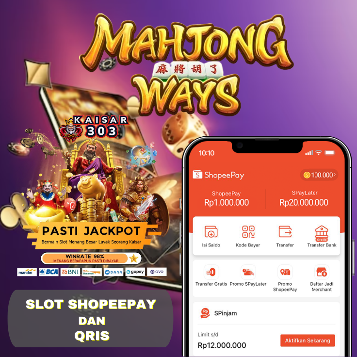 SLOT SHOPEEPAY >> Daftar Link Resmi Situs Judi Online Pakai Shopeepay dan QRIS